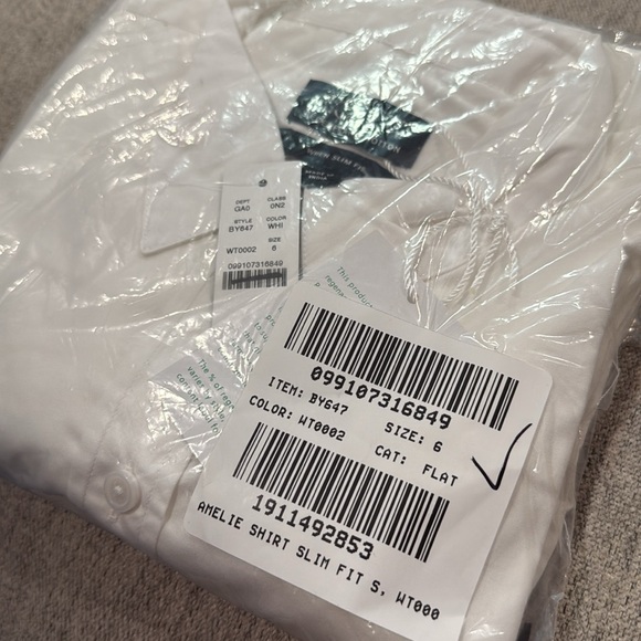 J. Crew Women’s Wren slim shirt in stretch cotton poplin - Picture 6 of 6